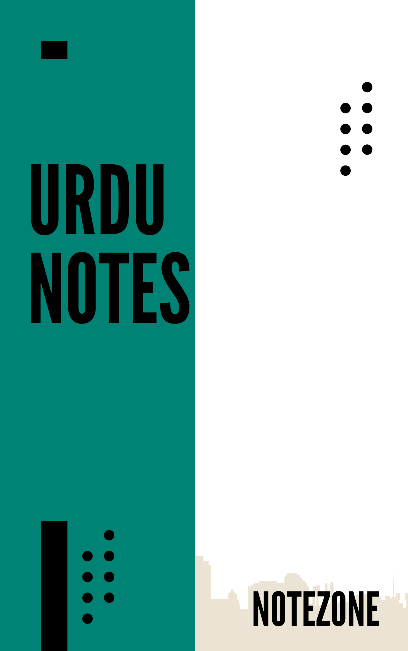 URDU Notes for Class 11 - KPK Board